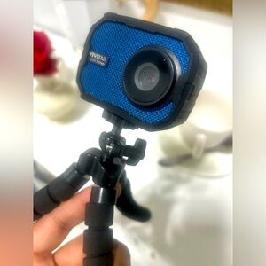 ViviTAP Blue Digital Camera with Tripod